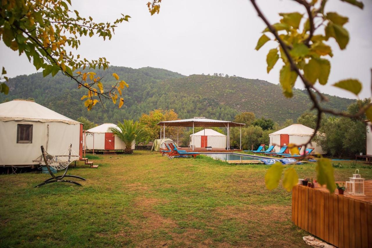 Yol Glamping Hotel Kayakoy ภายนอก รูปภาพ