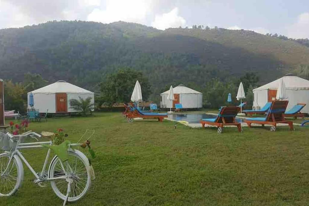 Yol Glamping Hotel Kayakoy ภายนอก รูปภาพ